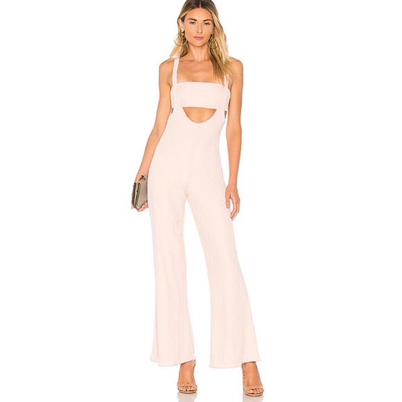House of Harlow 1960 X Revolve pink Morin Jumpsuit - Picture 2 of 7